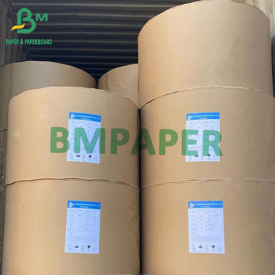 Pulpa reciclada Kraft Rolls Slitted de papel para hacer los materiales del papel de base de los corazones 360g 420g 500g