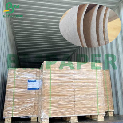 80lb Eco - papel de Kraft de empaquetado amistoso Brwon natural que envuelve el papel del arte