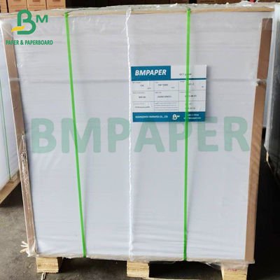 lado de Gris Double Coated Top White del cartón de 1m m 1.2m m para los cartones