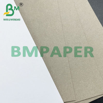 papel Grey White For Garments Boxes de Blanc del cartón de 1000g el 107x77cm