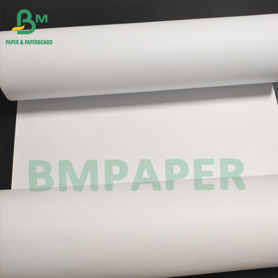 36&quot; X 150' rollo del papel de trazador 20 libras de Libro Blanco sin recubrimiento 2&quot; base Rolls