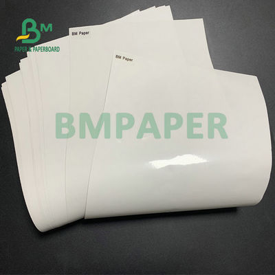 El molde blanco estupendo del lustre 80gsm cubrió el rollo enorme documento de 1020m m 1365m m