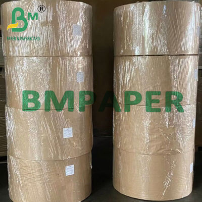 60gsm 120gsm recicló el papel amarillo de MG Kraft del color de Bule para Straw Making