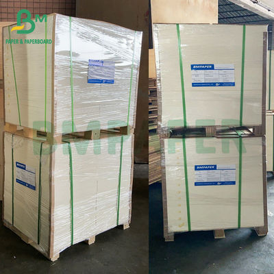 Tablero absorbente blanqueado bilateral del práctico de costa del cartón de pasta de madera sin recubrimiento
