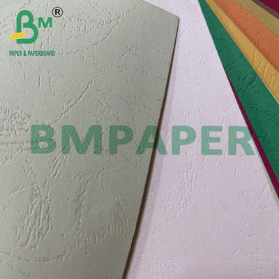 Papel de cartón de cubierta de grano de cuero en relieve de Bristol de color grueso 160 g 180 g