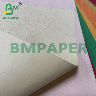 Papel de cartón de cubierta de grano de cuero en relieve de Bristol de color grueso 160 g 180 g