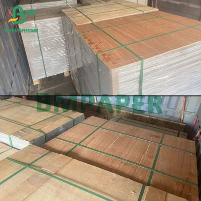 1mm 1.5mm 2.0mm Tablero revestido de arcilla Dos lados de cartón blanco Gris Medio 31 ′′ X 43 ′′ 787 mm X 1092 mm
