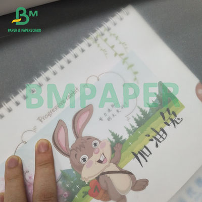 Papel de trazado de alta transparencia y no fácilmente roto para la ingeniería de dibujos