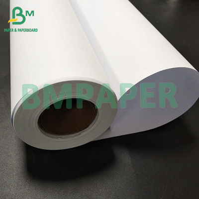 Papel de dibujo de pasta de madera blanca papel de fianza CAD para dibujo de diseño 20 libras.