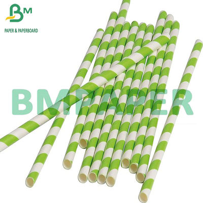 24g 28g de papel colorido biodegradable de paja para beber envasado de papel kraft