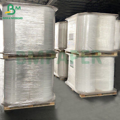 Papel de embalaje de paja para bebidas blanco de 24 gramos y 28 gramos para embalaje de pajitas