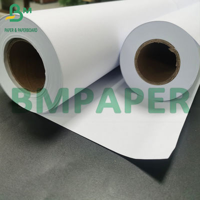 Hi - Bright Plotter papel rollo de 20 libras 24' × 150' Papel de bonos de presentación limpia
