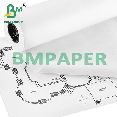 610 mm 24 pulgadas de formato ancho CAD Impresión de papel de fianza Dibujos técnicos