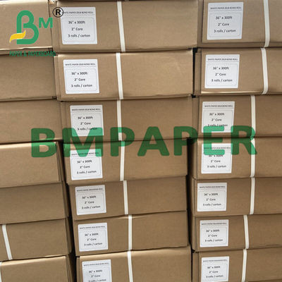 20&quot; /24&quot;/30&quot; X 50 yardas 80gm Plotter Paper Ingeniería doble lado azul