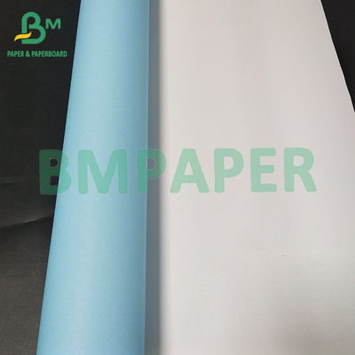 36  24  Papel de copia de celulosa de madera de una sola cara Papel de fianza de ingeniería azul 80 g