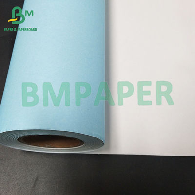 36  24  Papel de copia de celulosa de madera de una sola cara Papel de fianza de ingeniería azul 80 g