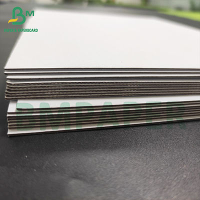 Dos lados Blanco de rigidez dura de cartón sólido de 1 mm 1.2 mm 1.5 mm