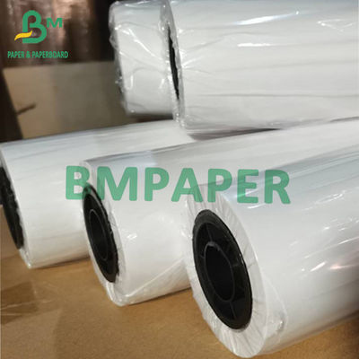 Papel de rastreo de 60 gramos Papel de trazado translúcido en rollos de 880 mm x 50 m 100 m 150 m Envasado en cartón