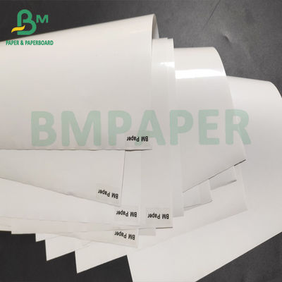 65 g 75 g Papel blanco de alta resistencia al húmedo para etiquetas de bebidas Etiquetas de cerveza