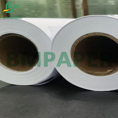 Papel de dibujo CAD blanco sin recubrimiento de 20 libras, papel de fianza para la impresión