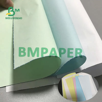 Papel NCR sin carbono 55GSM 60GSM Carbono delantero trasero 55GSM 60GSM 66x100cm Ream 500 hojas