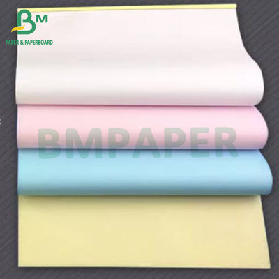 Papel de copia sin carbono de la FDA 55gm CB CF CFB Multicolor disponible en libros de recibo