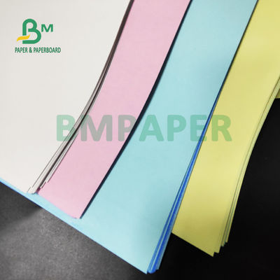 55 gm 60 gm Rosa Blanco Azul NCR Papel de Impresión para la factura 70 x 100 cm