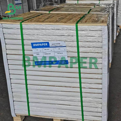 Papel Ncr sin carbono de celulosa virgen CB CFB CF 3 Ply Impresión Papel de factura de cinco colores Papel de formulario informático