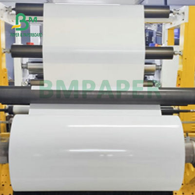 Papel cromado revestido C1S de 80 gm 100 gm para la fabricación de pegatinas de etiquetas