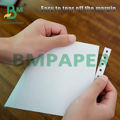 8.5 x 11 pulgadas Papel de copia sin carbono NCR blanco rosa para impresoras de matriz de puntos