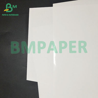 Papel metalizado de resistencia húmeda blanco claramente impreso para etiquetado en el exterior del frasco de la droga