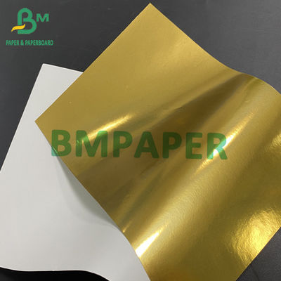 Papel de etiqueta metalizado dorado para botellas de cerveza Etiqueta de resistencia húmeda