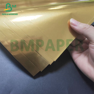 65 gramos de papel metalizado de plata y oro para etiquetas de cerveza