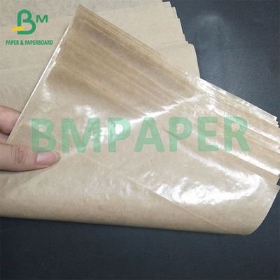 Papel de envoltura de alimentos de contacto directo con papel recubierto resistente al aceite alimenticio y respetuoso con el medio ambiente