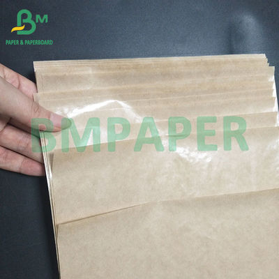 Papel de envoltura de alimentos de contacto directo con papel recubierto resistente al aceite alimenticio y respetuoso con el medio ambiente