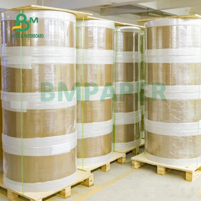 Papel de recibo térmico de 55 gramos 60 gramos Jumbo Roll para cajeros automáticos de POS Bank 405mm 795mm