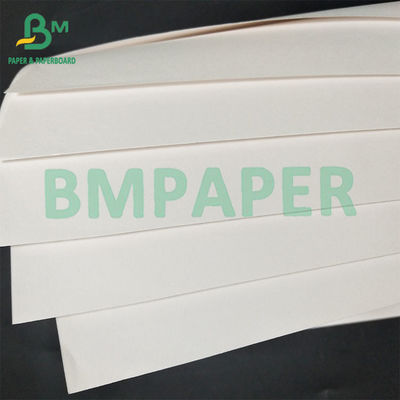 Alta resistencia y resistencia al plegamiento y protección del medio ambiente Papel kraft blanco súper resistente para bolsas