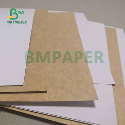 270gm Revestido de papel cartón Kraft Blanco para llevar cajas de seguridad alimentaria