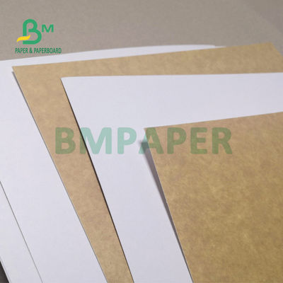 270gm Revestido de papel cartón Kraft Blanco para llevar cajas de seguridad alimentaria