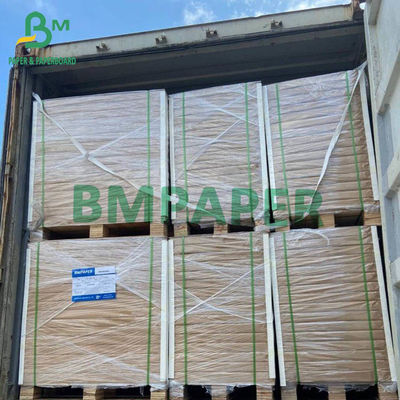 200g - 400g de cartón FBB de grado alimenticio cartón de celulosa blanca para contenedores de alimentos C1S papel 25&quot; x 37&quot; 30&quot; x 22,5&quot;