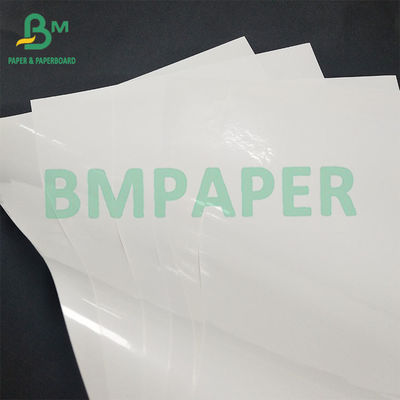 Fuerte resistencia a la humedad y alta resistencia al estiramiento Papel resistente al mojado Impermeable Blanqueado Etiquetas de botellas de cerveza Papel 70g 80g 90g