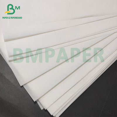 50 gramos 60 gramos Papel natural blanco a prueba de grasa para productos alimenticios con aceite