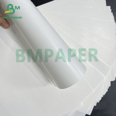 Papel de resistencia al húmedo liso de 65 gramos de color blanco impermeable de un lado