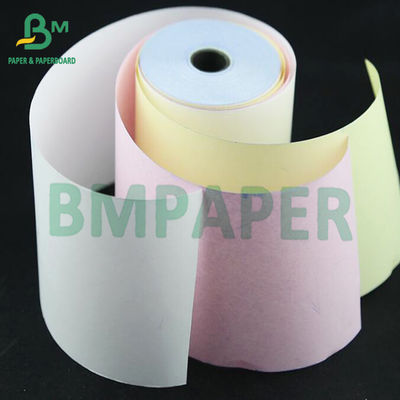 Papel de copia sin carbono blanco rosa amarillo de 50 a 60 g CCP para facturas