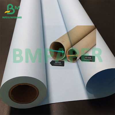 Buena reproductibilidad Papel de diseño de doble cara 36 ′′ × 50 yardas núcleo enrollado 2 pulgadas