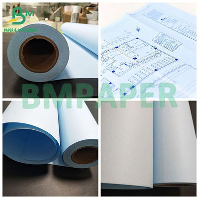 Buena reproductibilidad Papel de diseño de doble cara 36 ′′ × 50 yardas núcleo enrollado 2 pulgadas