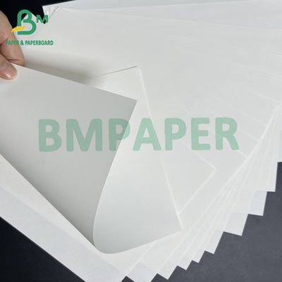 60 gm 120 gm Papel de paja Kraft blanco marrón resistente al agua de grado alimentario