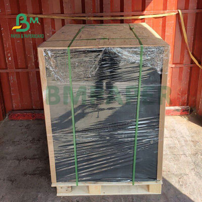 150gm 200gm cartón de papel Kraft negro para el embalaje de regalos 70 x 100cm Buena rigidez