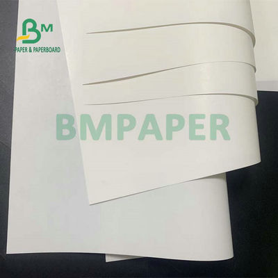 60 gms 90 gms Alta resistencia a la humedad C1S Papel de etiqueta de color blanco en rollo