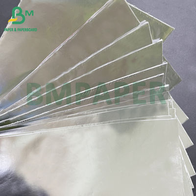 Impresión de etiquetas de cerveza 70gm 80gm Rollo de papel metálico impermeable
